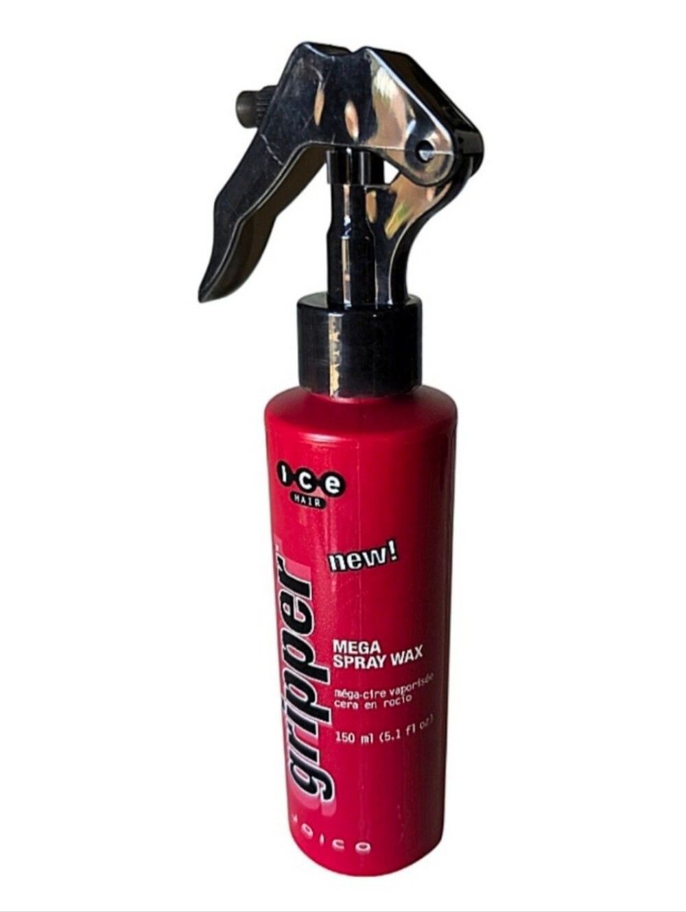Ice Mega Spray Wax - Bright Red Bottle with Black Trigger